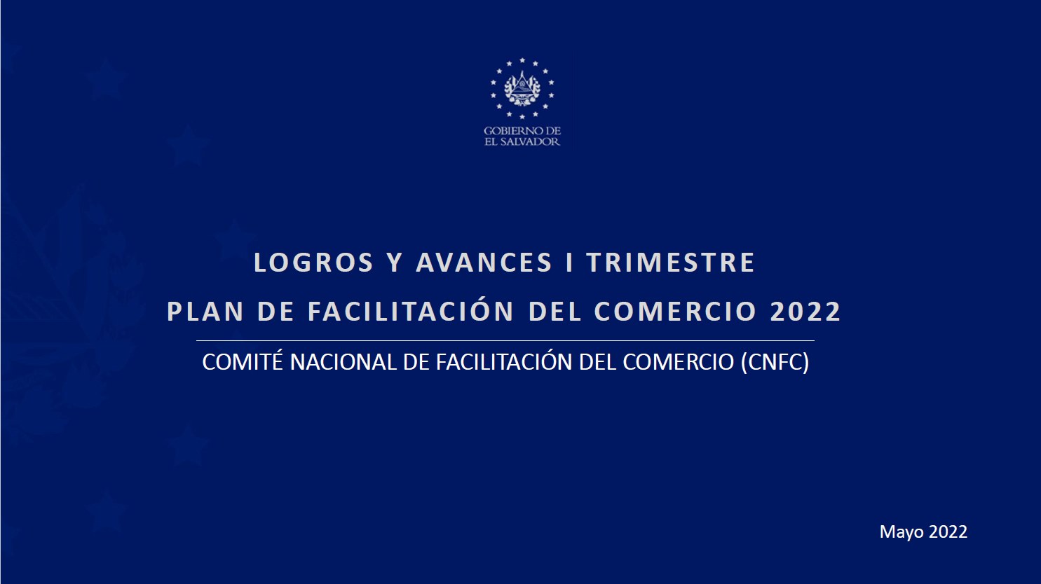 CNFC Logros y Avances - I Trimestre 2022